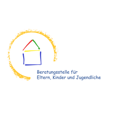Logo der Beratungsstelle fr Eltern, Kinder und Jugendliche: Ein Haus mit Schriftzug.