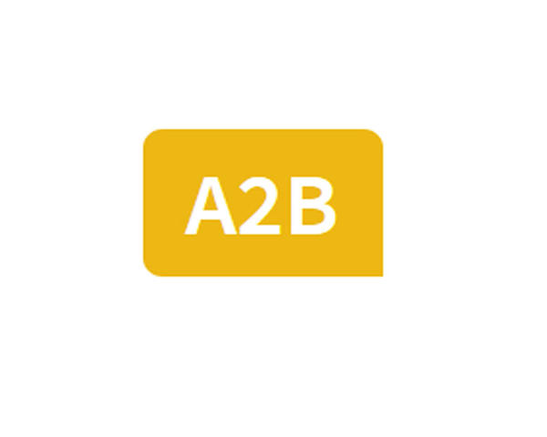 Logo der Asse 2 Begleitgruppe (kurz A2B). Externer Link zur Seite der Begleitgruppe.