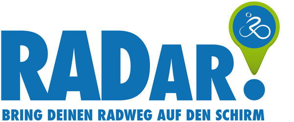 Logo der Radweg-Mängelmelder-App "Radar".