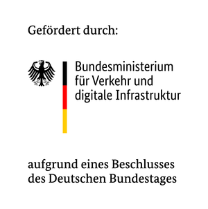 Logo des Bundesministeriums für Verkehr und digitale Infrastruktur.